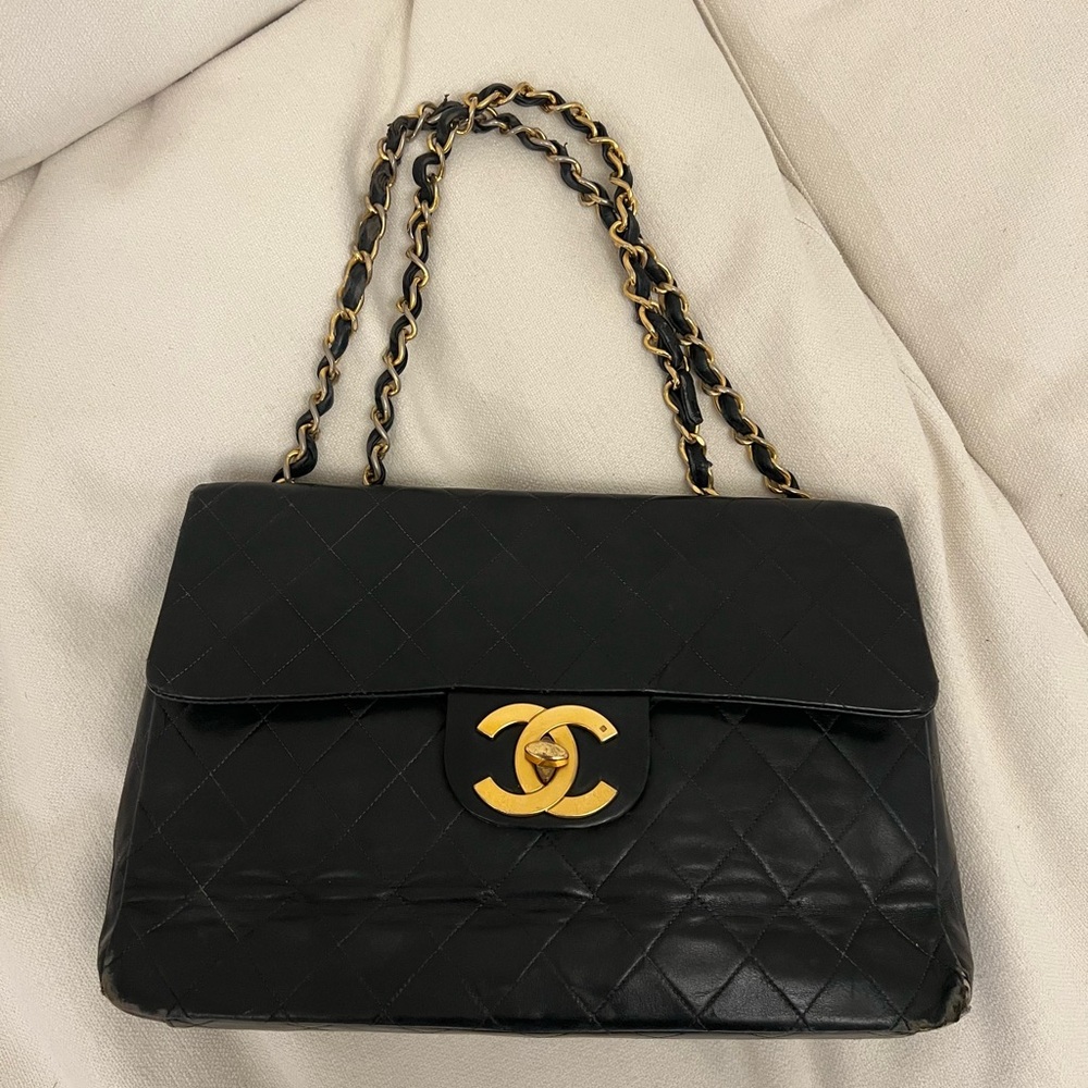 Vintage Chanel Jumbo Maxi XL Bag
